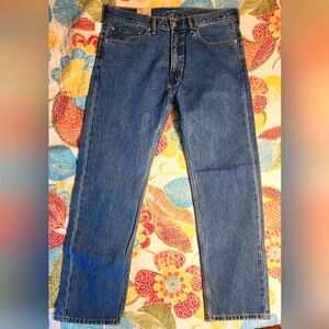 Levi's 505 Regular Fit jeans in men's size 36x32